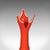 Vintage Murano Trumpet Vase, Italian, Art Glass, Display, Mid Century Modern For Sale - Image 6 of 10