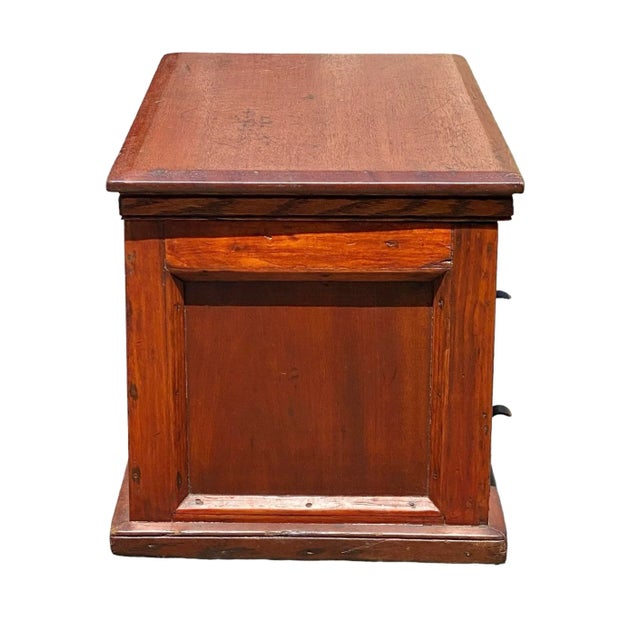Late 19th Century Antique Victorian File Cabinet, Legal & Letter Size For Sale - Image 9 of 12