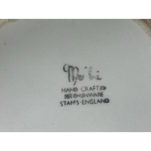 Vintage White Ironstone Pitcher /Jug Made in England - Circa 1960’s For Sale - Image 9 of 9