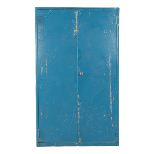 Vintage Steel Cabinet, 1950s For Sale