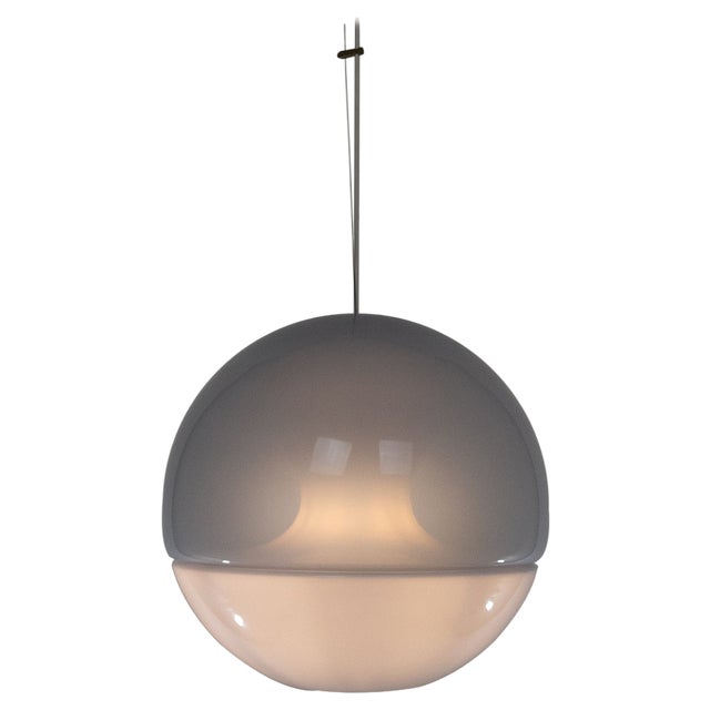 LS 116 Blue Murano Glass Pendant by Carlo Nason for A.V. Mazzega, 1960s For Sale