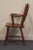 Late 20th Century Tell City Solid Hard Rock Maple Colonial Early American Dining Arm Chair For Sale - Image 5 of 9