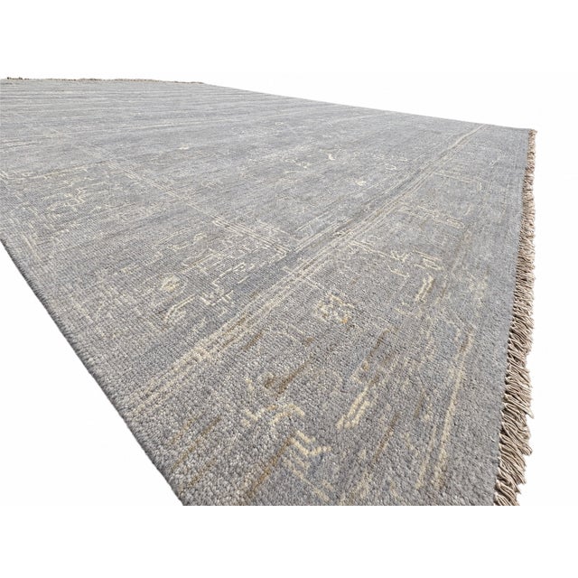 Rh Montero Wool Rug – 10' × 14' 100% Hand-Spun Wool | Hand-Knotted | For Sale - Image 18 of 18