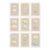 Collection of Nine Antique British Bird Egg Prints, the Creams, Attributed to Rev. F. O. Morris For Sale