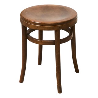 Thonet Vintage Stool Table For Sale
