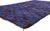 21912 Vintage Beni M'Guild Moroccan Rug, 06'00 x 10'02. The Indigo Harvest: A Vintage Beni M'Guild Moroccan Masterpiece of...