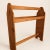 Farmhouse Vintage Knotty Pine Quilt Rack, 3-Rail Blanket Stand For Sale - Image 3 of 8