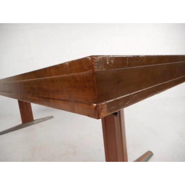 Mid-Century Modern Danish Adjustable Coffee Table For Sale - Image 10 of 10