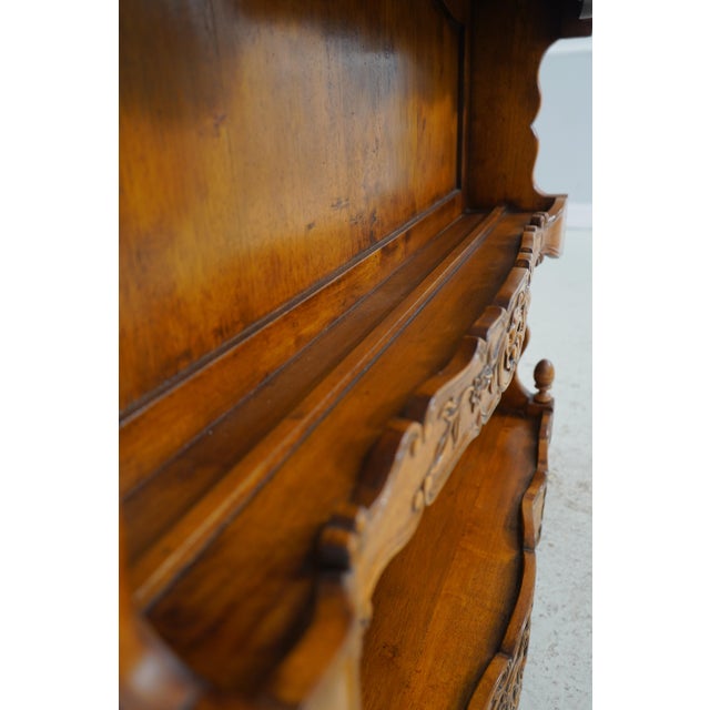 Wood Vintage Country French Display Shelves Estanier For Sale - Image 7 of 17