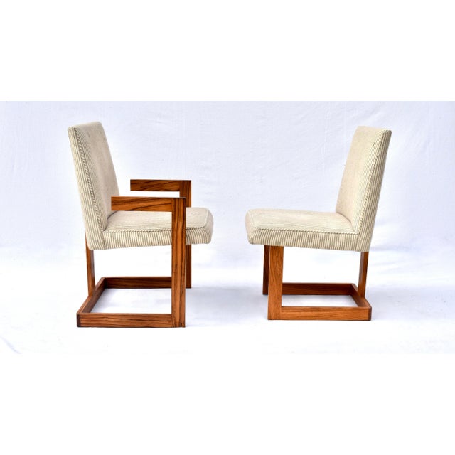 Kagan-Dreyfuss, Inc. Vladimir Kagan, Prudential Chairs, Rosewood, Kagan-Dreyfuss, Inc, 1970s For Sale - Image 4 of 9