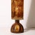 Ceramic Mid-Century Ceramic Table Lamp W/ Naturalist Resin Shade & Illuminated Cutout For Sale - Image 7 of 18