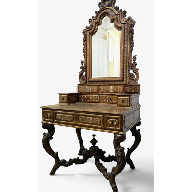 Antique Portuguese Dressing Cabinet, 1790 For Sale - Image 6 of 18