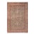 Shabby Chic 1990's Kashan Pak-Persian Green/Green Wool Rug - 9'3'' X 11'9'' For Sale