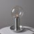 Metal 1970s Metal & Glass Table Lamp in the Manner of Achille Castiglioni For Sale - Image 7 of 12