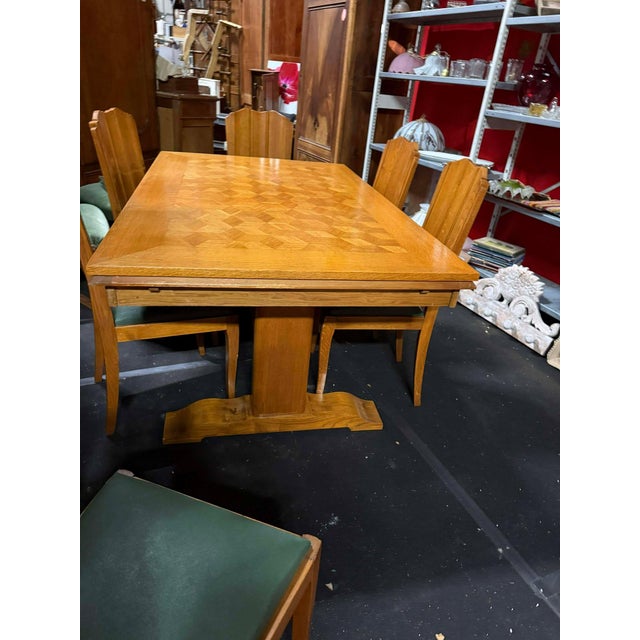 Vintage Dining Room Set, 1950s, Set of 7 For Sale - Image 6 of 7