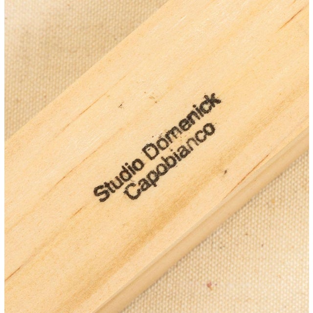 Late 20th Century Domenick Capobianco Pink Color Field Oil on Canvas For Sale In New York - Image 6 of 6