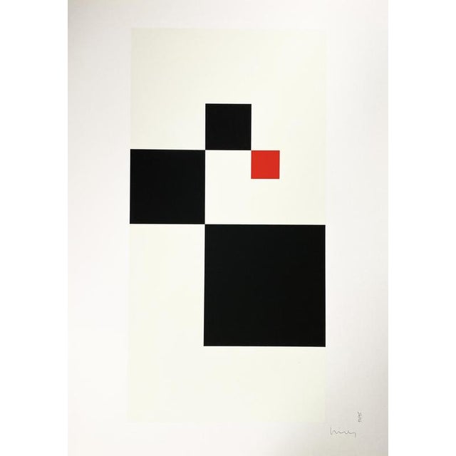 Golden Section Construction 90° by Jo Niemeyer for Edition Partanen, Schluchsee, 2022This serigraph, titled Golden Section...