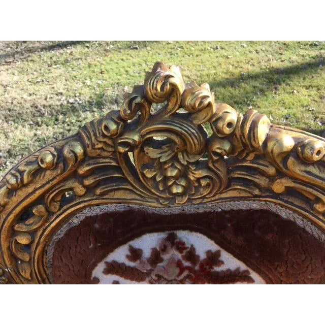 Antique Fauteuil Style Gilt Chairs - a Pair For Sale In Louisville - Image 6 of 13