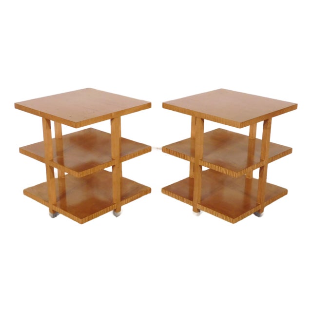 Baker Archetype End Side Tables For Sale