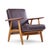 Hans Wegner for Getama Ge-290 Mid Century Danish Teak High Back Lounge Chairs - Pair With Ottoman For Sale - Image 9 of 11