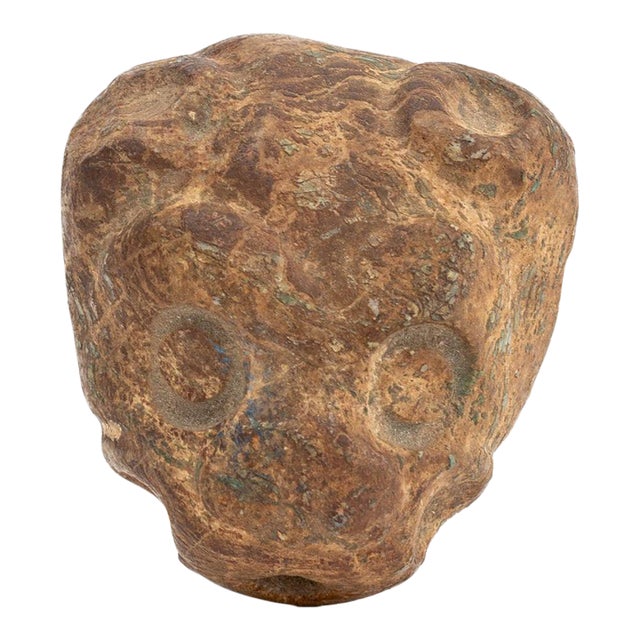 Pre-Columbian Jaguar Head Pendant For Sale