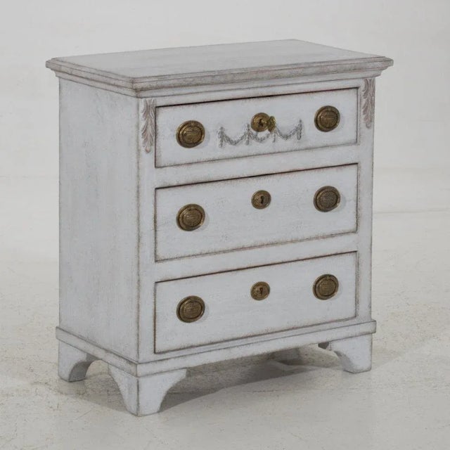 Small Swedish Chest For Sale - Image 6 of 9