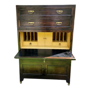Mid 20th Century Michael Taylor for Baker Furniture Far East Collection Secretary