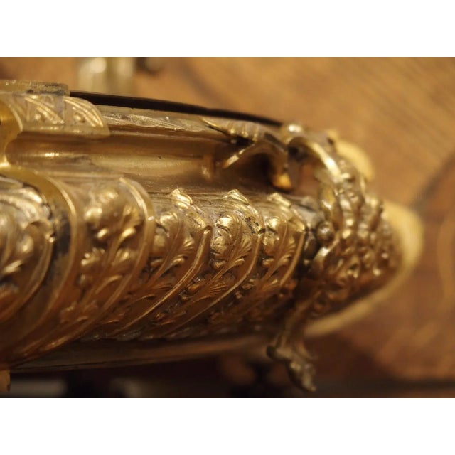 Gold Neoclassical Gilt Bronze Jardiniere From France, Circa 1850 For Sale - Image 8 of 13