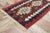 Late 20th Century Vintage Persian Shiraz Kilim Rug - 02'00 X 02'11 For Sale - Image 5 of 8