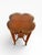 French Country Theodore Alexander Hand-Painted Quatrefoil Accent Table With Brass Gallery For Sale - Image 3 of 13