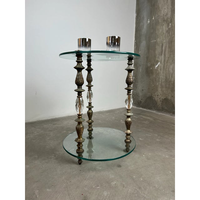 1970s Hollywood Regency Occasional Table For Sale - Image 11 of 12