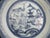 Chinese Antique Chinese Canton Blue Export Village Scene Porcelain Plate 8 3/4" For Sale - Image 3 of 6