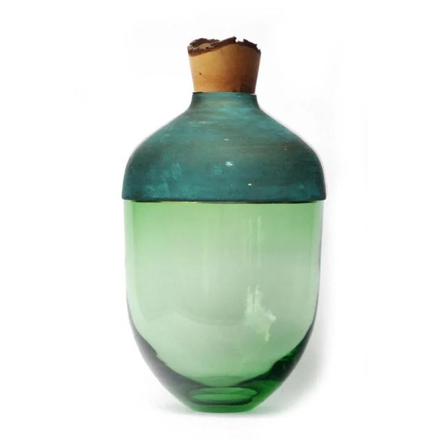 Large Jade India Vase I by Pia Wüstenberg For Sale - Image 4 of 10