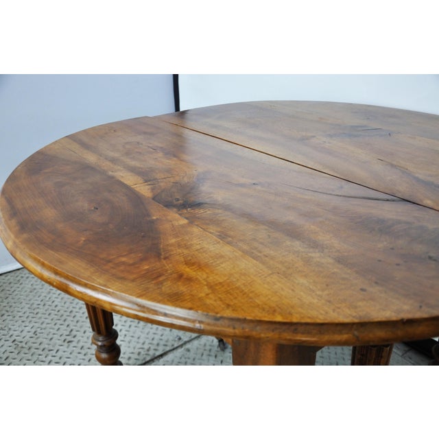 Antique French Louis Philippe Round Dining Table Chairish