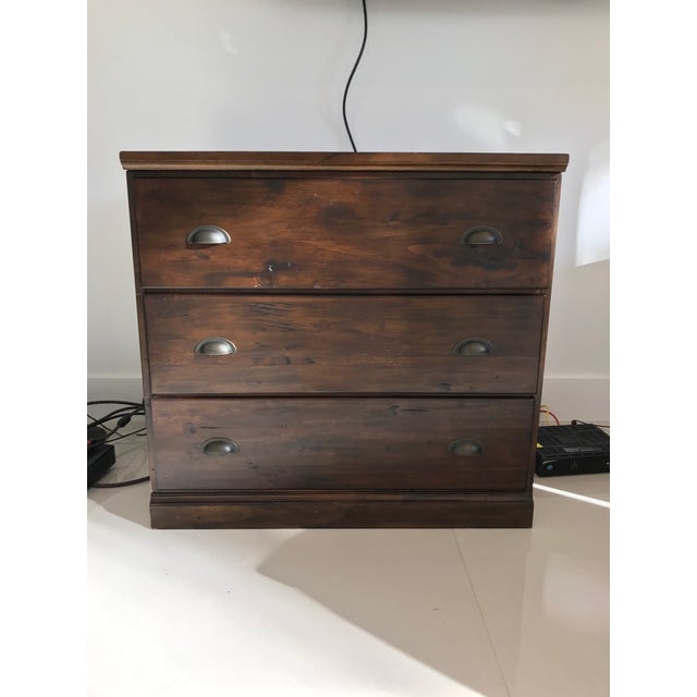 Pottery Barn Printers 3 Drawer Double Chest Chairish