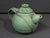 1990s 1990s Handmade Modernist Studio Pottery Teapot in Matte Green Glaze For Sale - Image 5 of 13