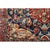 1920s Antique Distressed Persian Tabriz-Style Navy & Red Floral Rug For Sale - Image 5 of 7