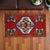 Elevate your living space with this vibrant hand-knotted small Turkish rug, a perfect accent piece for any entryway,...