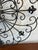 Mid-Century Modern Large Wrought Metal Fleur-De-Lis Wall Bracket For Sale - Image 3 of 11
