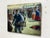 Design Plus Gallery presents a Circa 1950's Figurative Oil On Canvas Painting. This mid-century oil painting depicts a...