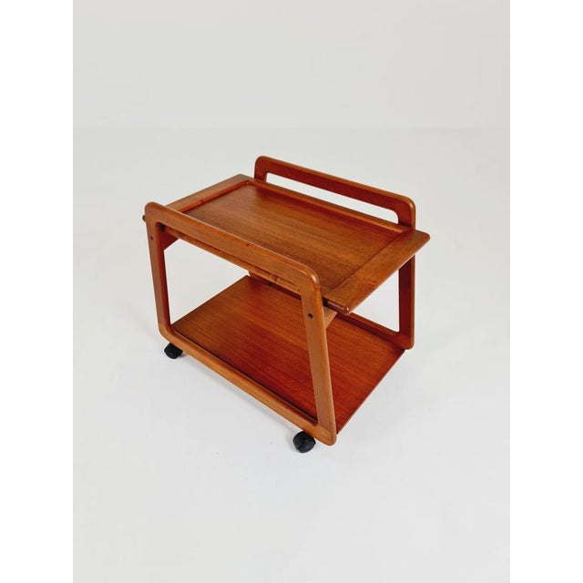 Vintage Danish Trolley in Teak from Sika Mobler, 1960s For Sale - Image 5 of 18