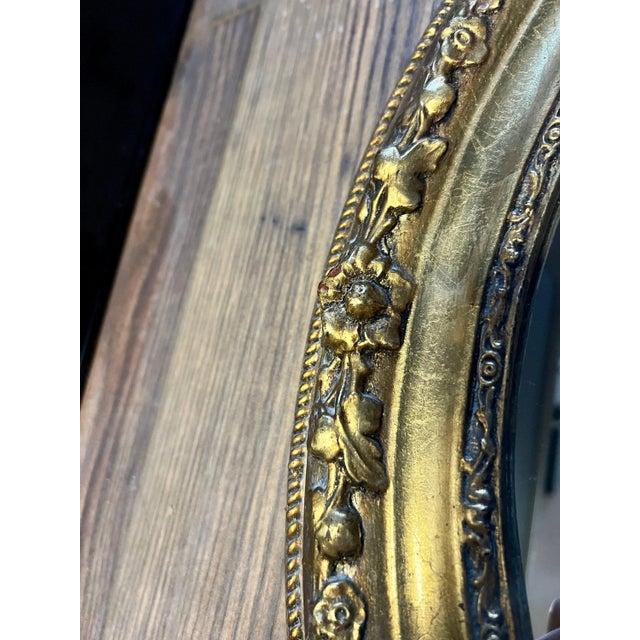 Art Nouveau Gold Leaf Wall Mirror, 1920s, in Very Good conditions. Designed 1920 to 1949