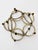Mid-Century Modern Mid-Century Modern Sculptural Brass 10-Light Ring Candelabra, 1960s For Sale - Image 3 of 5