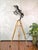 Industrial 2004 Four-Lens Shadowless Surgical Lamp on Army Crutch Tripod from Heraeus Hanaulux, 1990s For Sale - Image 3 of 18