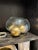 Modern Gravity 3 Balls Dish - Clear/Gold For Sale - Image 3 of 4