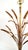Lamp Restored Italian Tole & Gilt Wheat - 1960s For Sale - Image 9 of 14