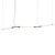 Ypsilon S-Shaped Glass Suspension Lamp by Lorenza Bozzoli For Sale - Image 4 of 5