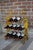 Yellow Vintage Metal Bottle Holder, 1950s For Sale - Image 8 of 9