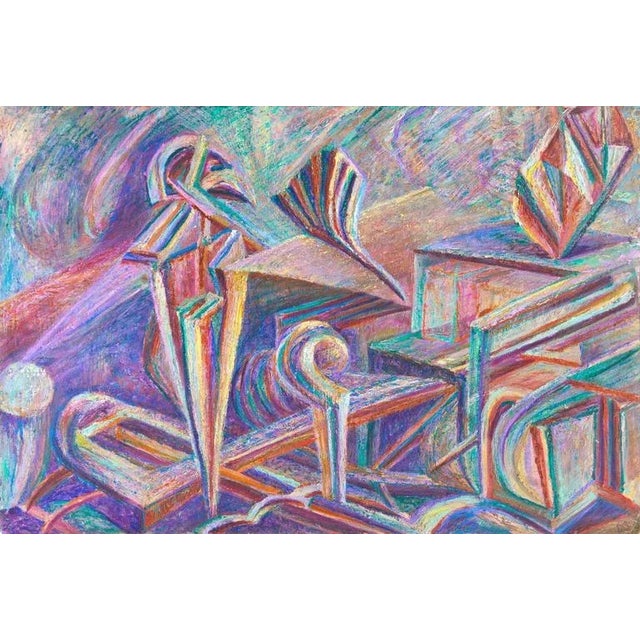 'Geometric Abstract' by Duane Bousfield For Sale - Image 11 of 11