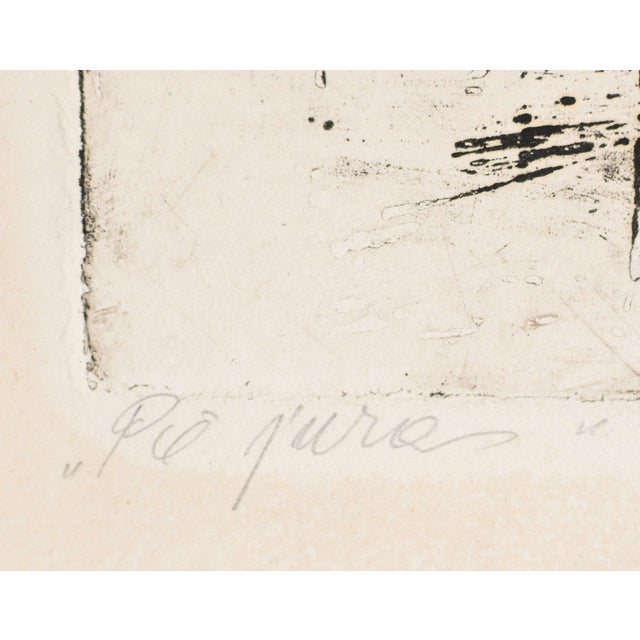 Malda Muizule, By the Sea, 1975, Etching For Sale - Image 4 of 9